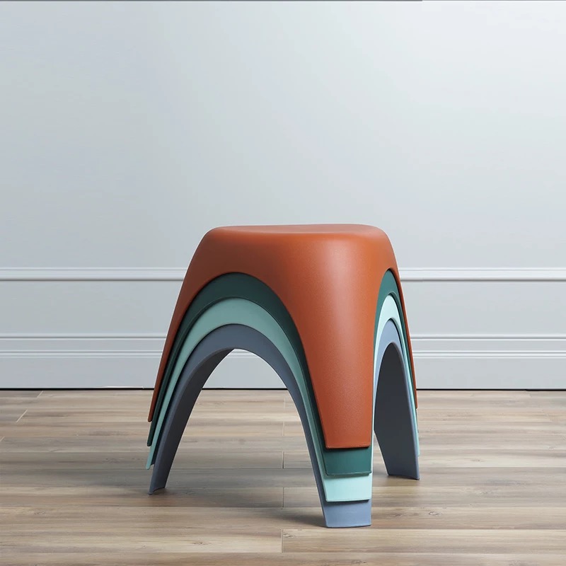 Elephant footstool