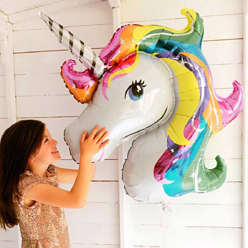 Unicorn party balloon