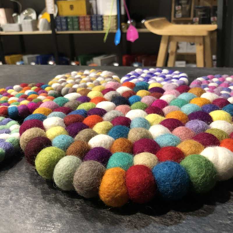 Handmade wool felt